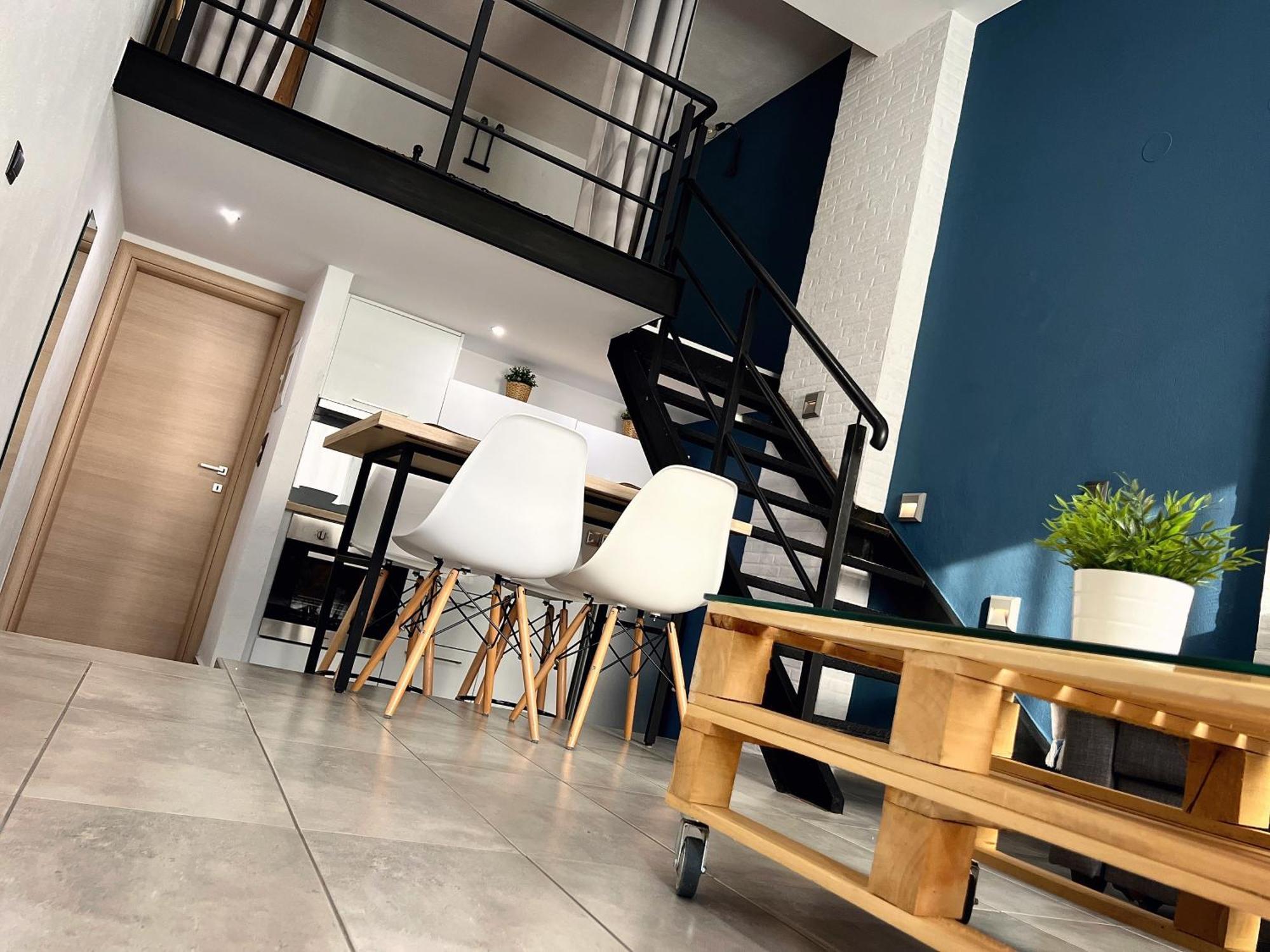 Ferienwohnung 48 Downtown Lofts Néa Péramos Exterior foto